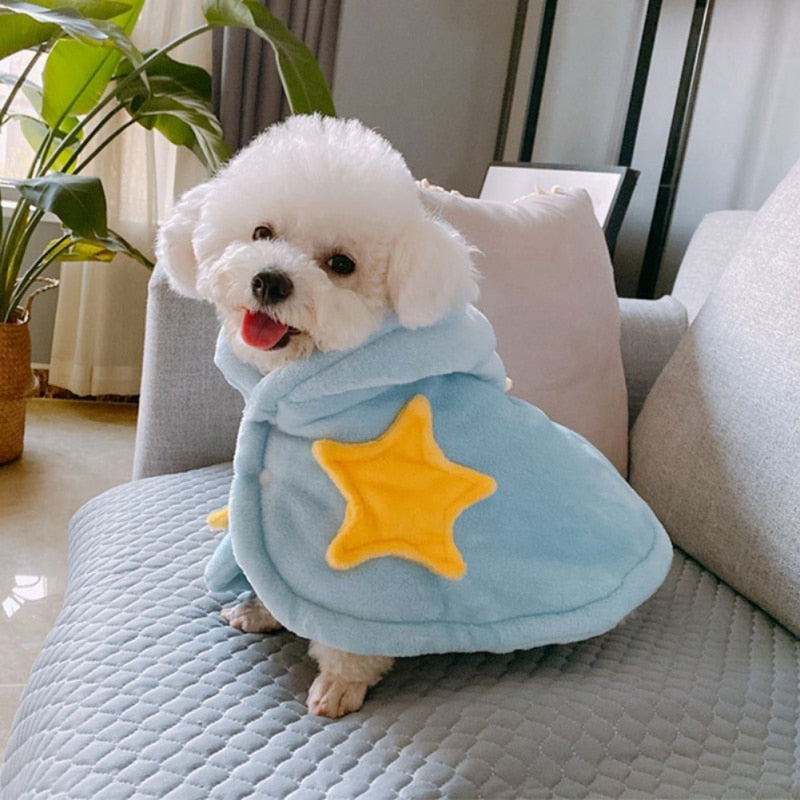 It's a puppy robe. After bath or anytime , this dog, puppy, pet fleece is amazing