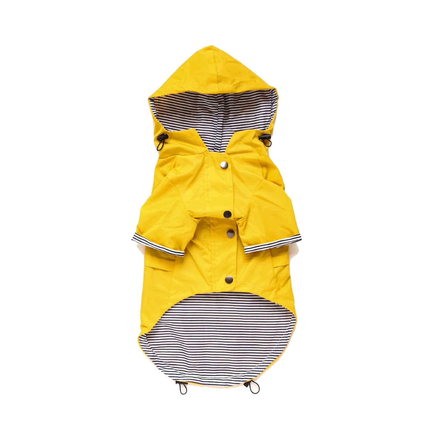 Pet Dog Raincoat Windproof and Rainproof! Super water repellant and great for your outdoor loving pooch. Yellow Puppy Hoodies Jacket Multi-size Suitable for Large, Medium and Small Dog Clothes