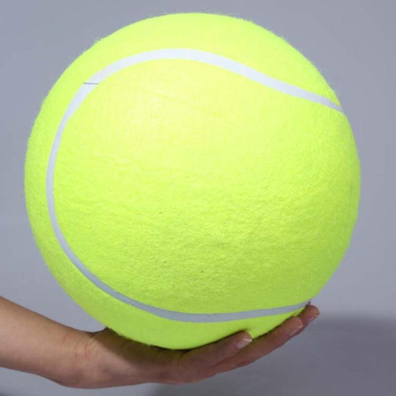 7/8/9.5 Inch Dog Tennis Ball Giant Pet Toys for Dog Chewing Toy Signature Mega Jumbo Kids Ball Training Supplies Dropship Plush