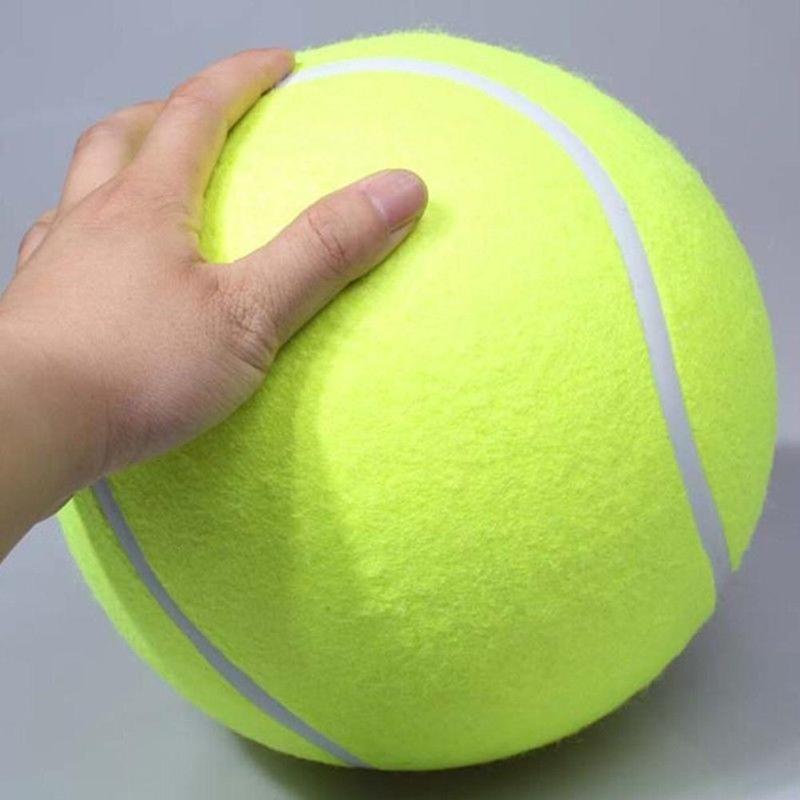 7/8/9.5 Inch Dog Tennis Ball Giant Pet Toys for Dog Chewing Toy Signature Mega Jumbo Kids Ball Training Supplies Dropship Plush