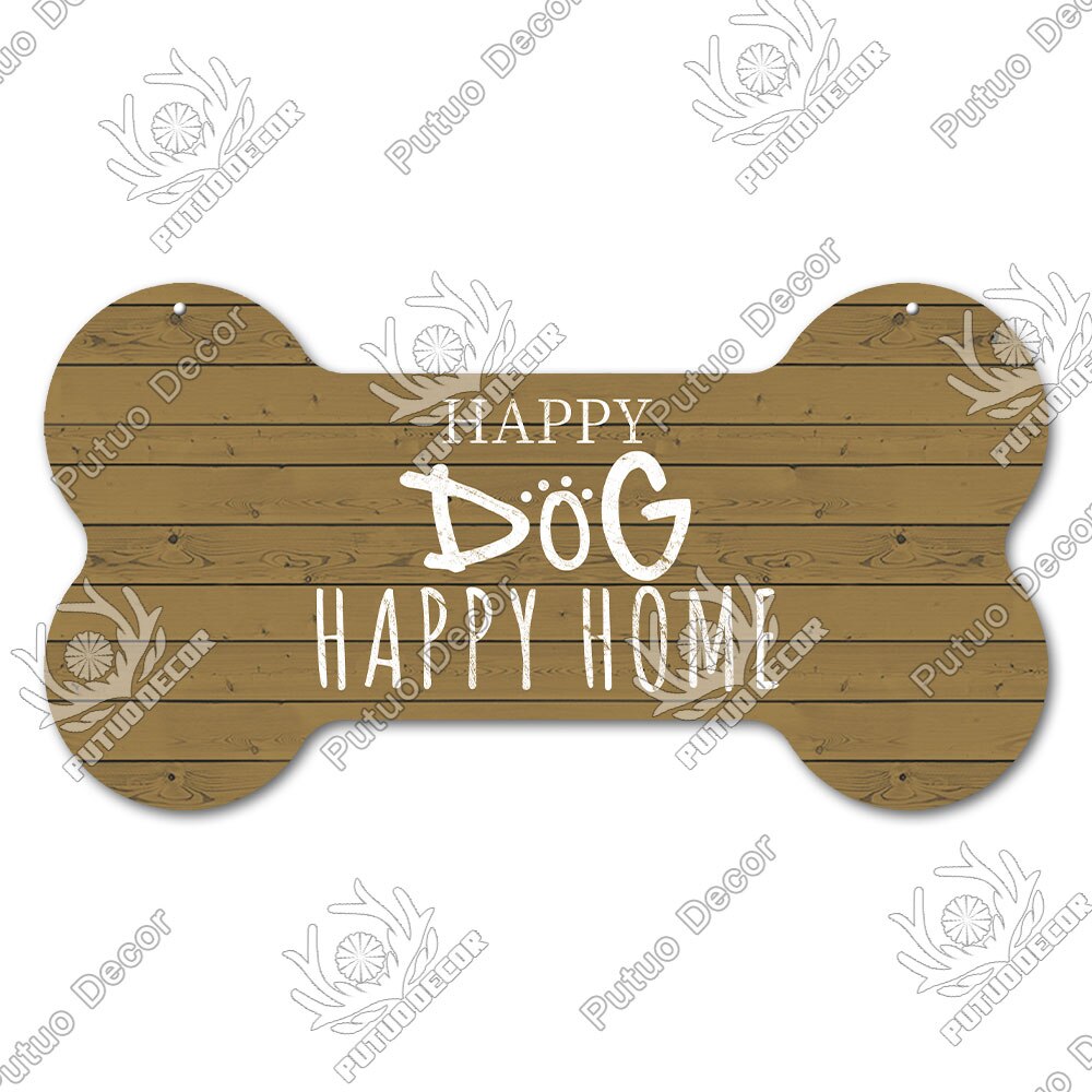 Bone Sign Dog Plaque for home decoration. Puppy, dog, fun for your house.