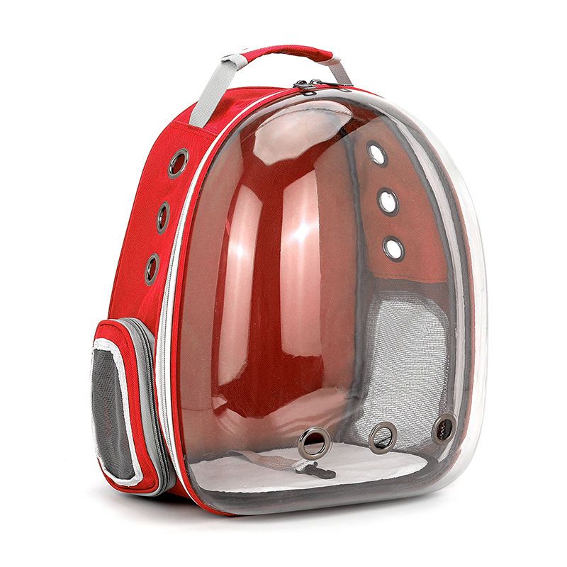 Small dog Carrier Pet Supplies Cat Bag Space Capsule Backpack Going Out Portable Pet Bag Cat Transparent Backpack Dog Pack Cat