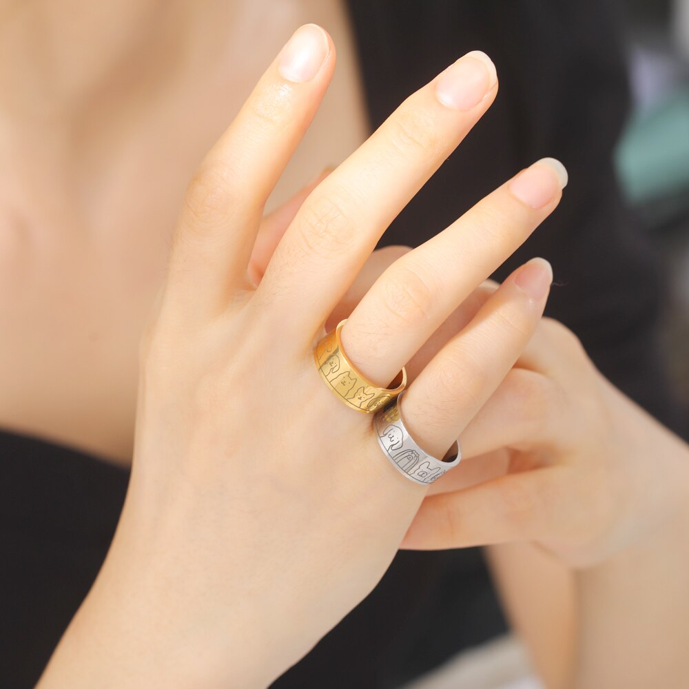Beautiful Pet Ring. wear what you love and make a statement.