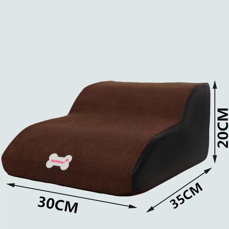 Hot New Dog Ladder Bed Outside Ramp Step For Stairs 3 Steps Dog Stairs Pet Steps Small Cat House Ramp Pet