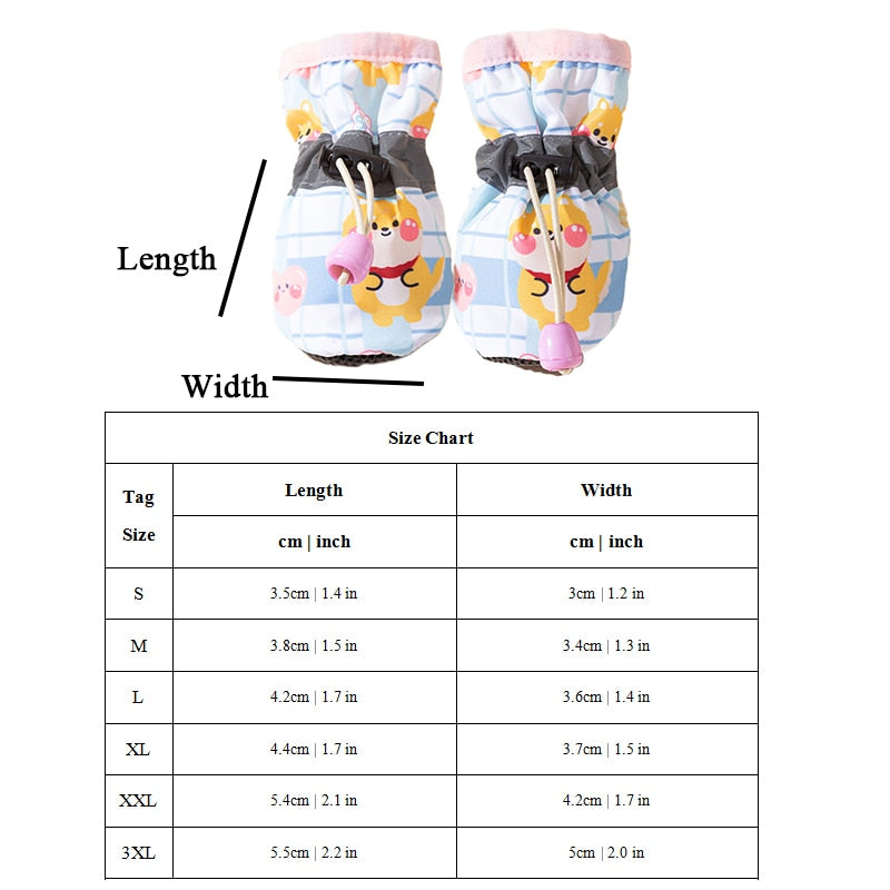 Anti-dirty Soft-soled Dog Shoes Non-slip Wear-resistant Dog Toddler Shoes Comfortable Cute Dog Foot Cove Casual Pet Supplies