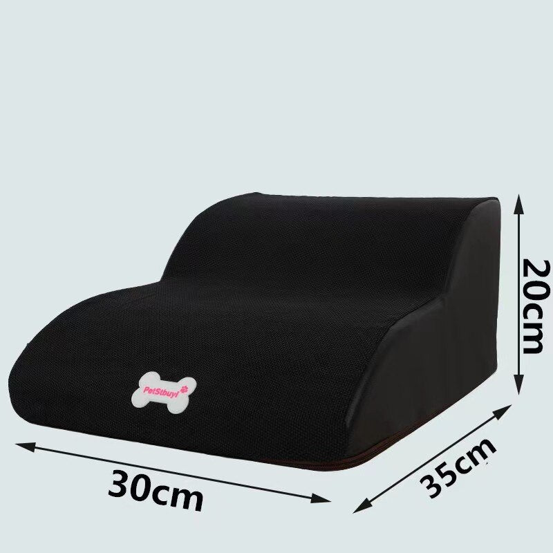 Hot New Dog Ladder Bed Outside Ramp Step For Stairs 3 Steps Dog Stairs Pet Steps Small Cat House Ramp Pet