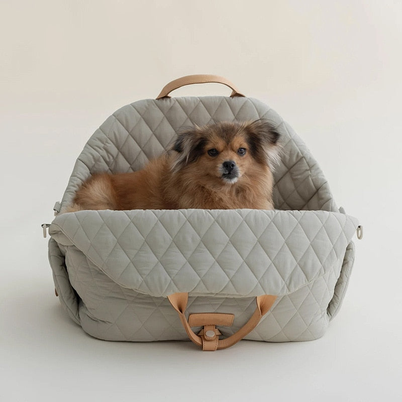 2023 Pet Carrier Plaid Cotton Pet Bag with Large Capacity for Dog Cat Out Portable Bag Dog Car Seat Universal Pet Bag Pet Items