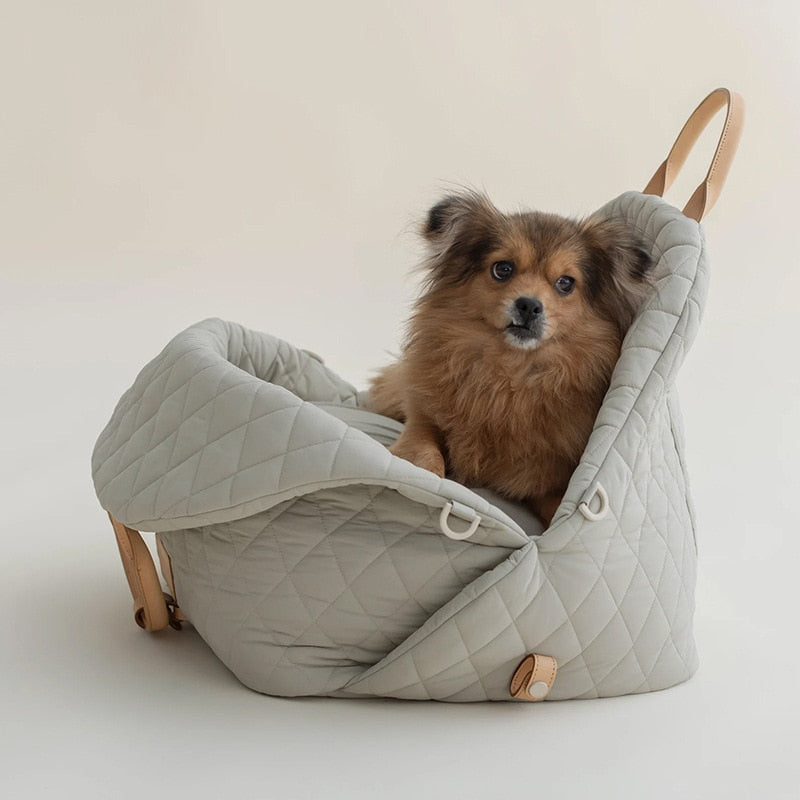 2023 Pet Carrier Plaid Cotton Pet Bag with Large Capacity for Dog Cat Out Portable Bag Dog Car Seat Universal Pet Bag Pet Items