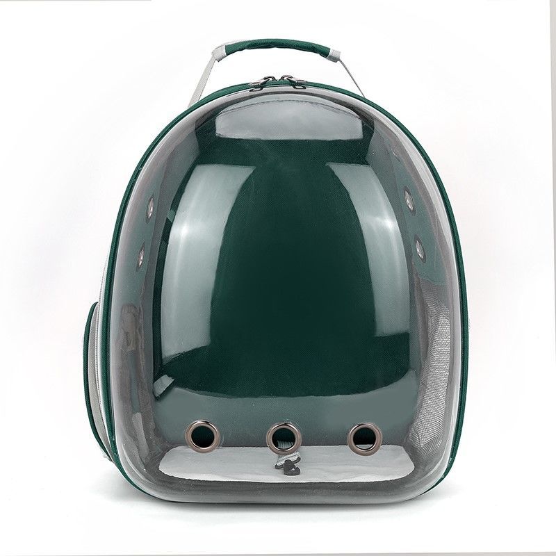 Small dog Carrier Pet Supplies Cat Bag Space Capsule Backpack Going Out Portable Pet Bag Cat Transparent Backpack Dog Pack Cat