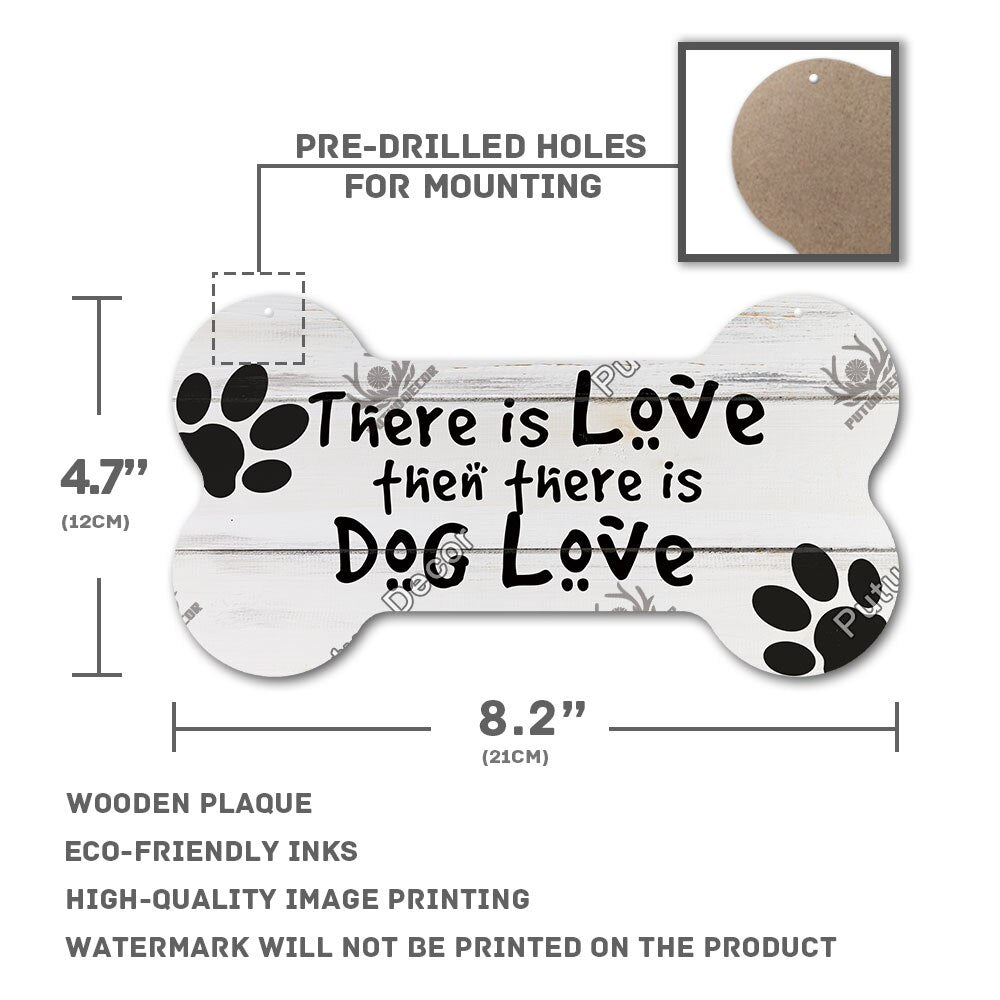 Bone Sign Dog Plaque for home decoration. Puppy, dog, fun for your house.